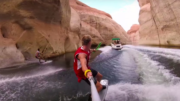 Wakeboarding Lake Powell’s Slot Canyons Looks Pretty Fun | Teton ...
