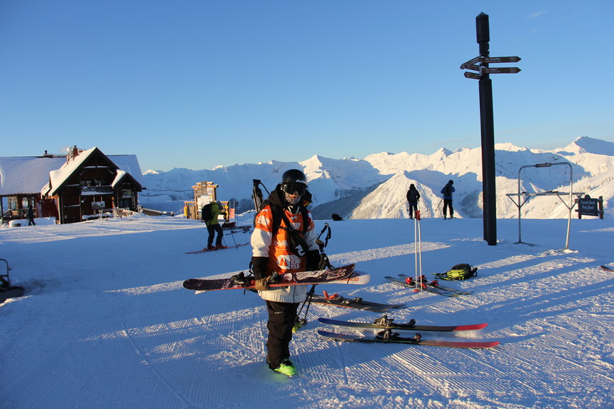Tanner Hall Freeride World Tour / Mark Warner Photo
