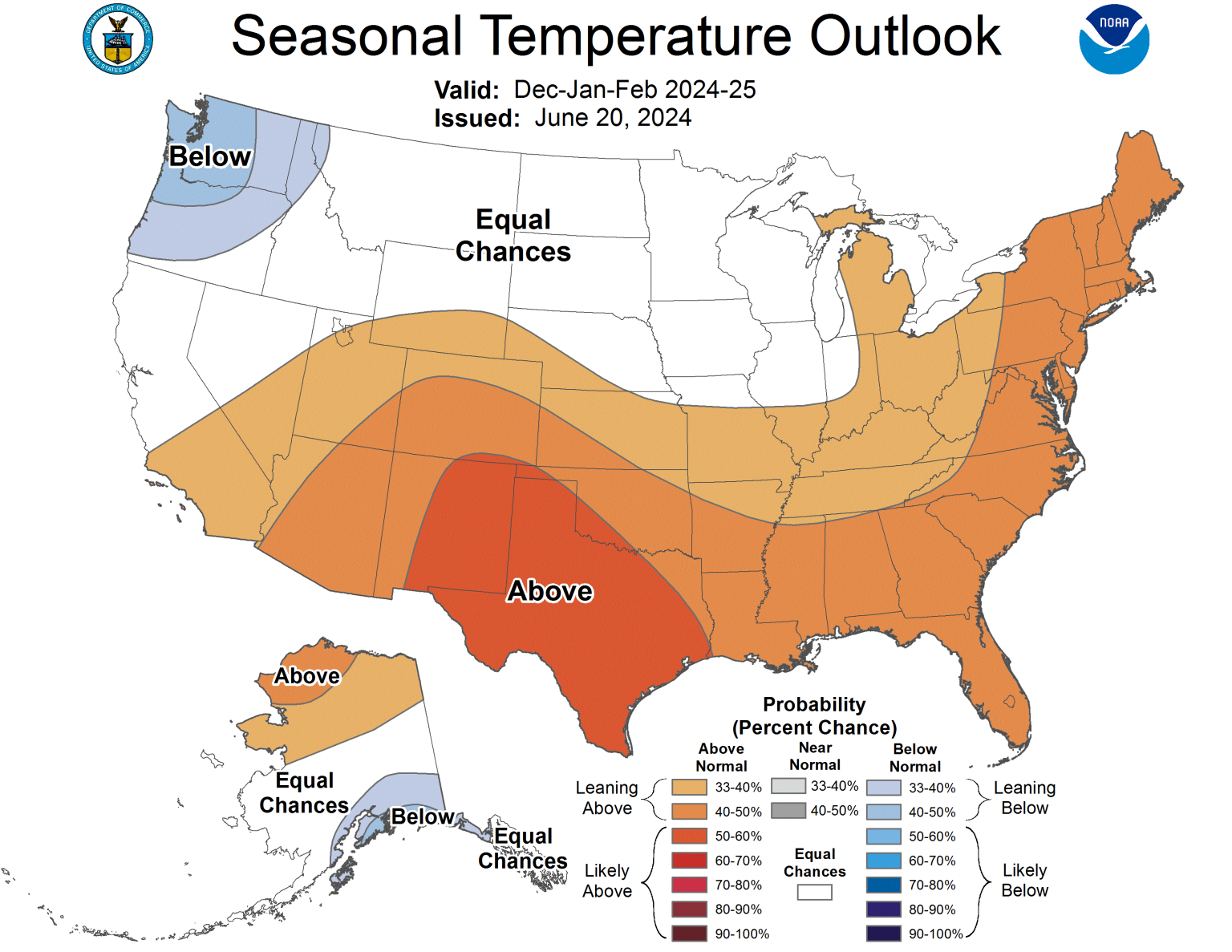 NOAA 2025 WINTER FORECAST RETURN OF LA NIÑA Teton Gravity Research